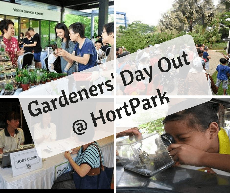 Things to do this Weekend: Gardener's Day Out @ HortPark - BYKidO