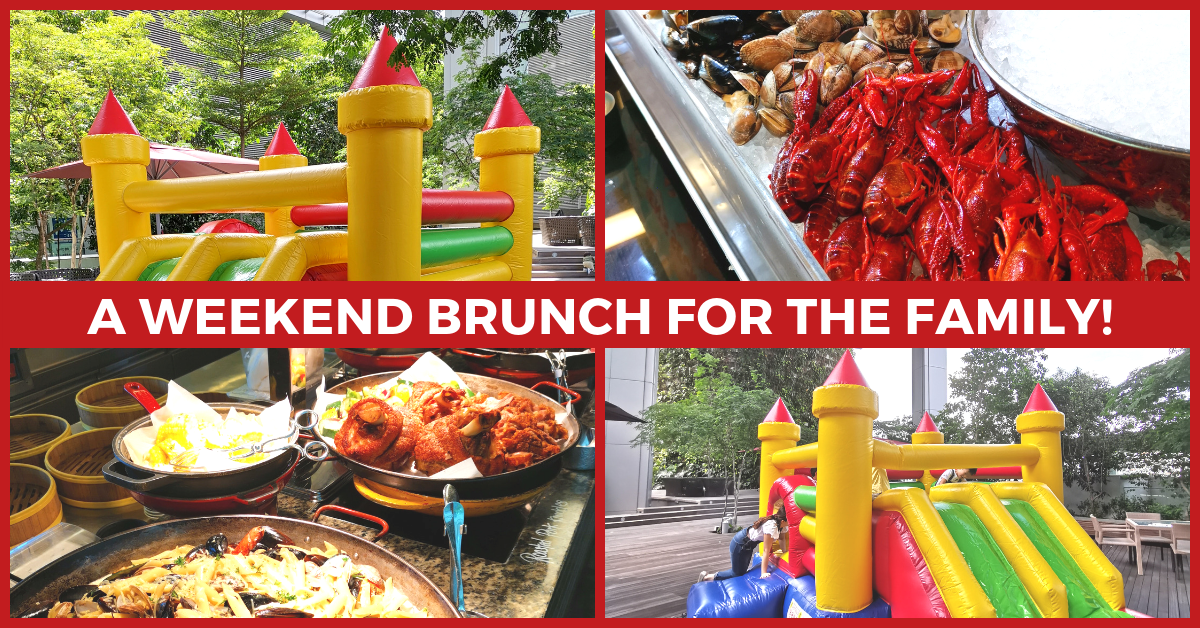 A Kids Friendly Brunch @ Hotel Jen Orchardgateway | Bouncy Castles and Activities for the LOs - BYKidO