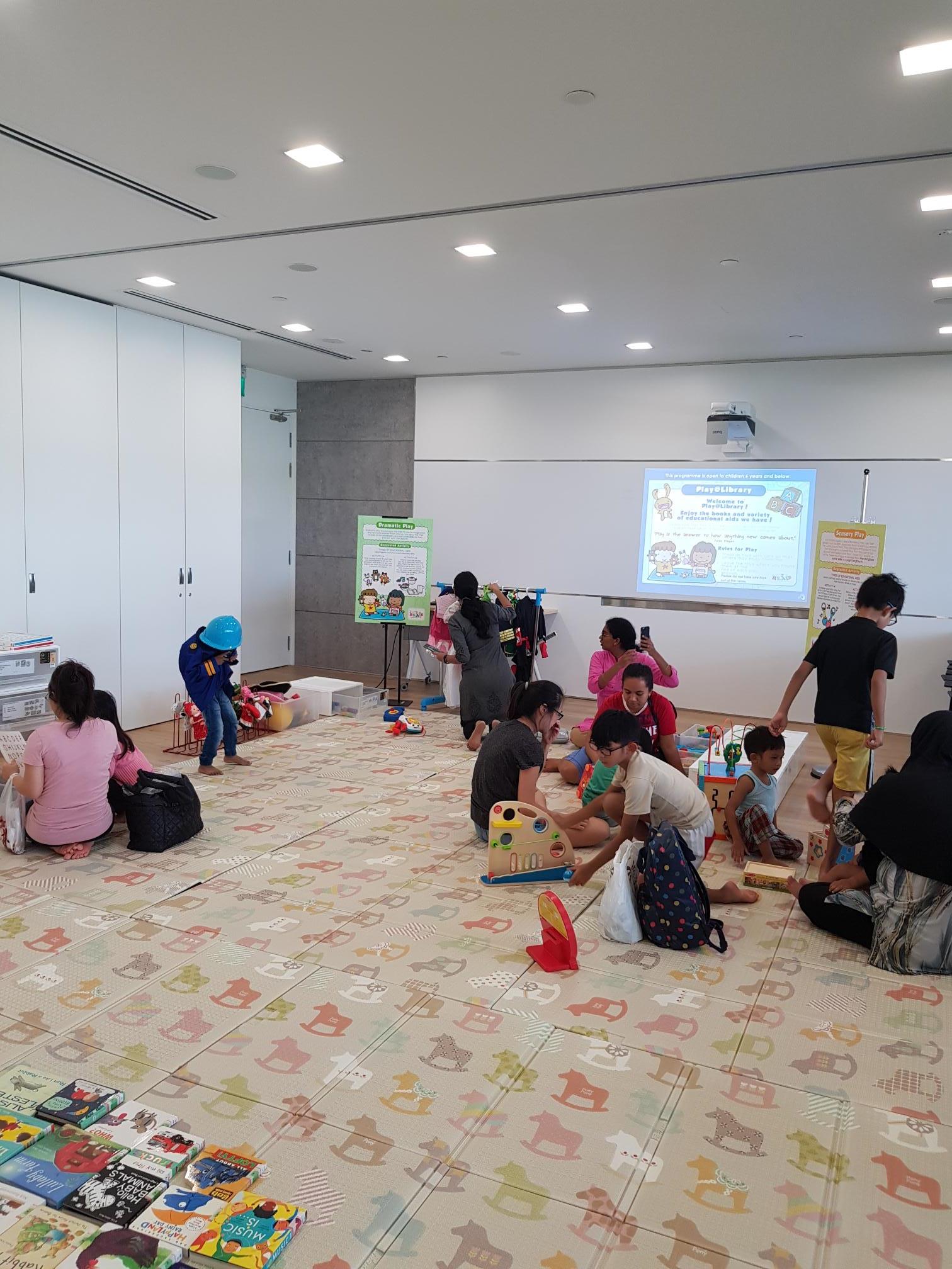 BYKidO Moments: Mummy L and Baby L went on a Play Date at the Library! - BYKidO