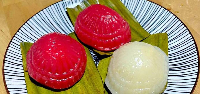 Homemade Ang Ku Kueh