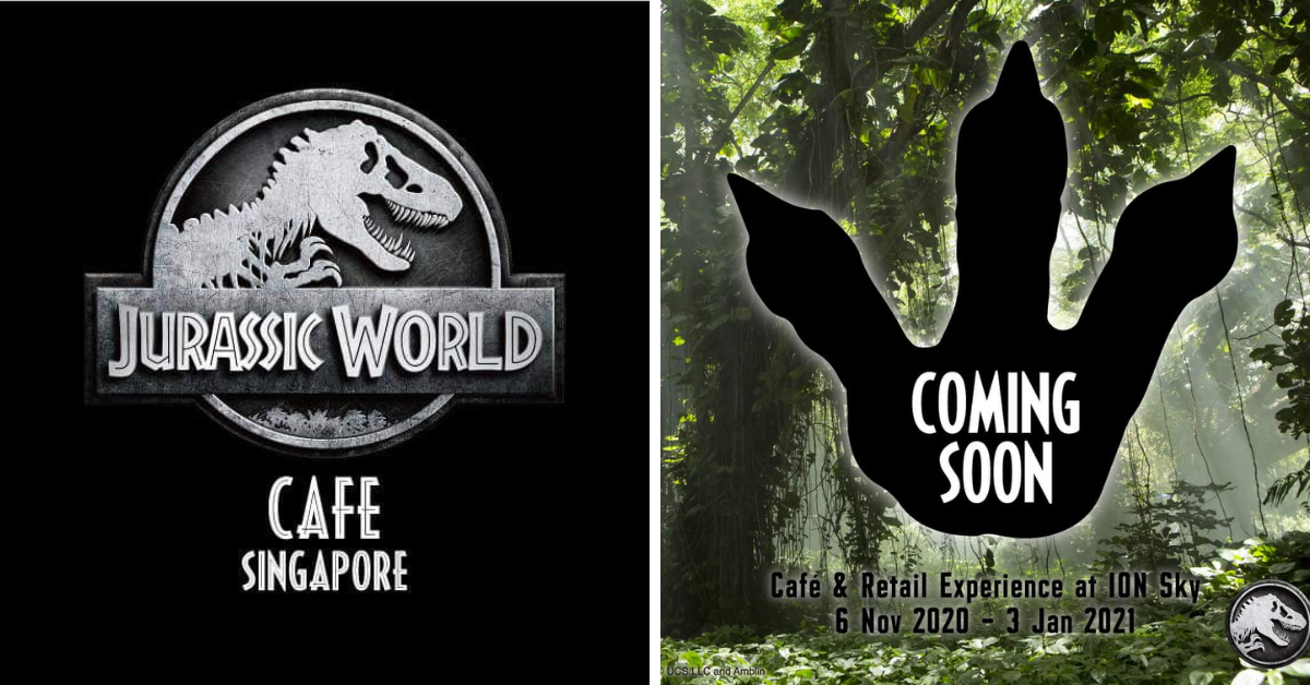 Southeast Asia's First Jurassic World Café Comes To Singapore! - BYKidO