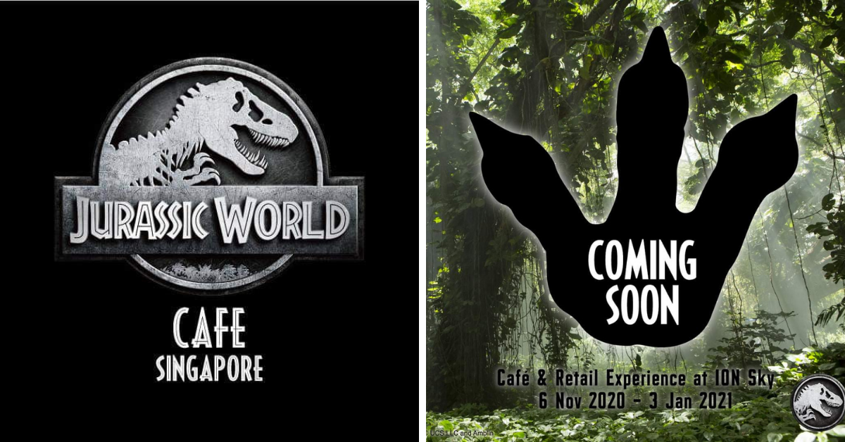 Southeast Asia's First Jurassic World Café Comes To Singapore!