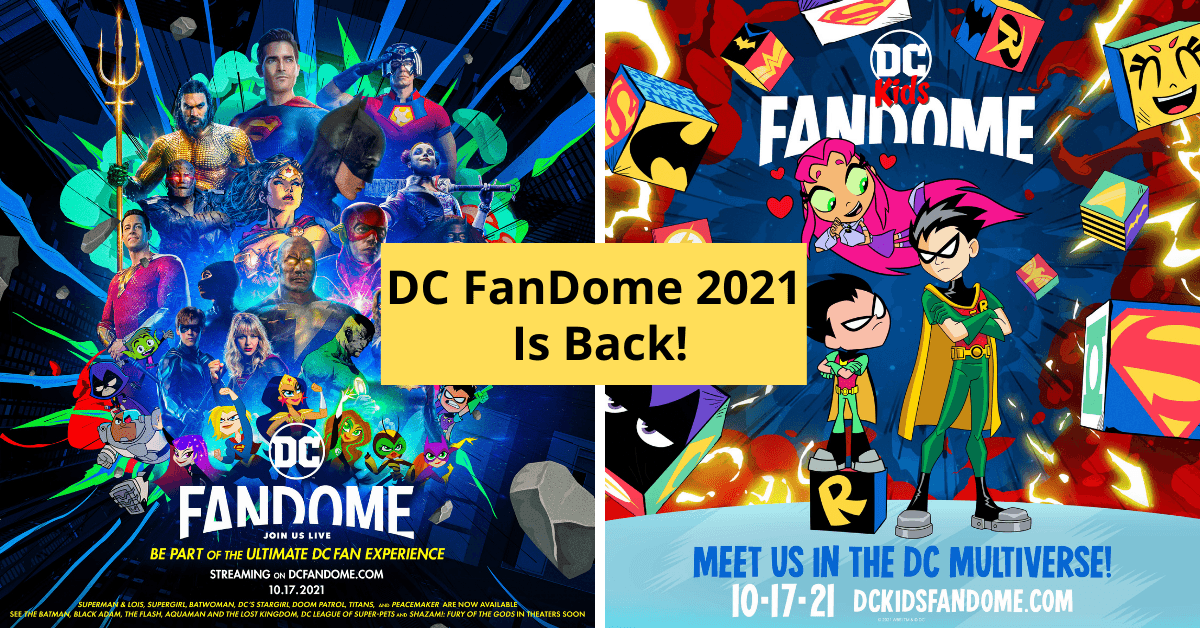 DC FanDome 2021 Returns With An All-New, Epic Streaming Event!