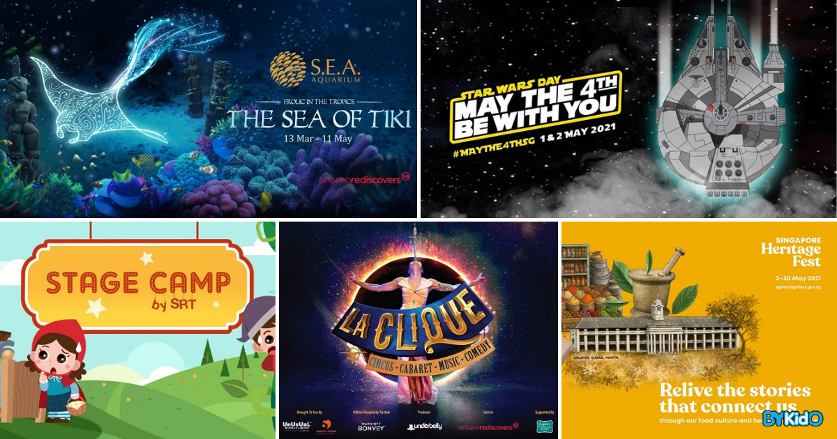 5 Things To Do With Kids This Weekend In Singapore (26 Apr - 2 May 2021)