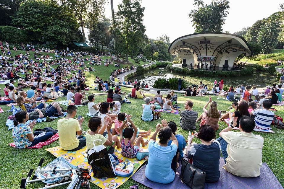 Things to do this Weekend: Join in the Band Fiesta with Your LOs @ Singapore Botanic Gardens!