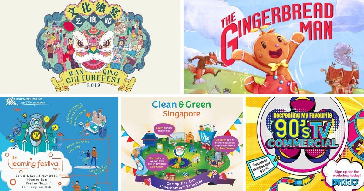 5 Things to do and Places to go with Kids this weekend in Singapore (28th Oct - 3 Nov 2019)