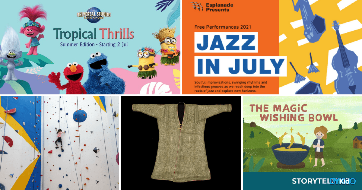 5 Things To Do With Kids This Weekend In Singapore (5 - 11 Jul 2021) - BYKidO