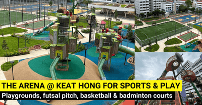 The Arena @ Keat Hong - Playground, Futsal Pitch, Basketball & Badminton Court