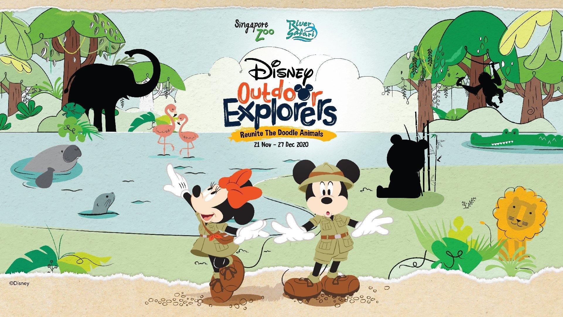 Disney's Mickey Mouse and Minnie Mouse Visits Singapore Zoo and River Safari this School Holidays! - BYKidO