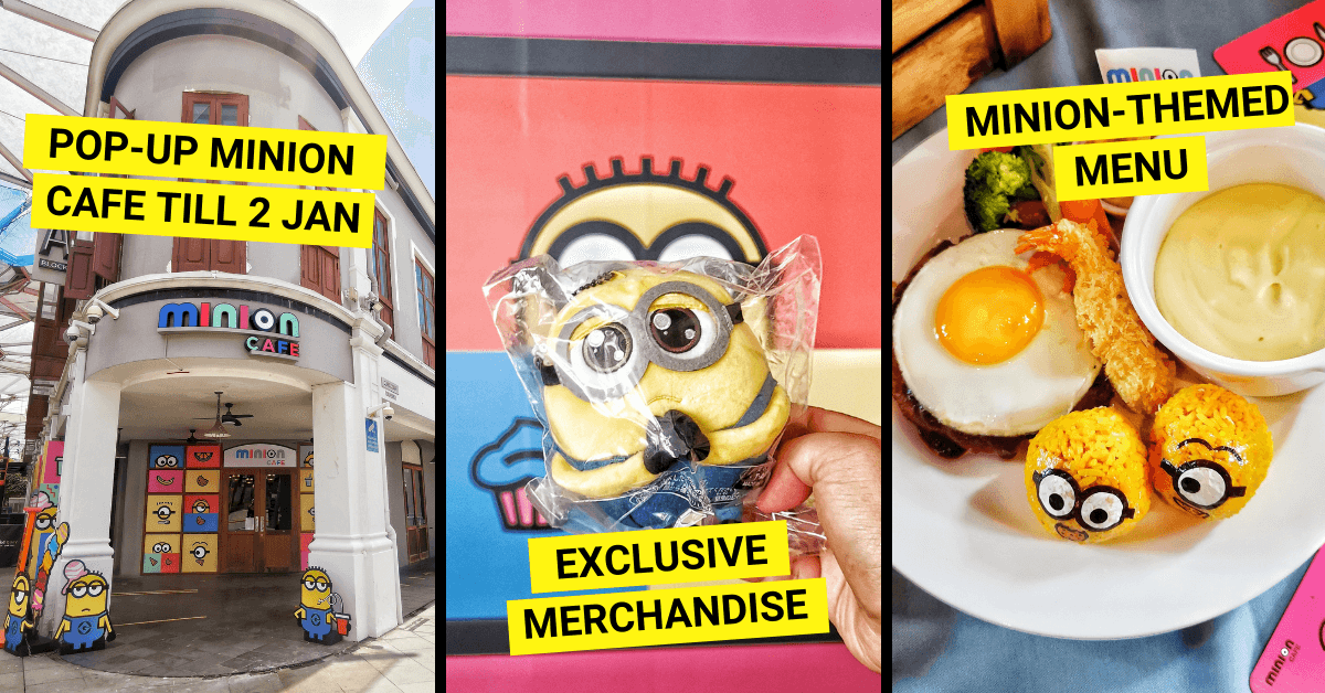 First Immersive Minion Café Opens At Clarke Quay - BYKidO