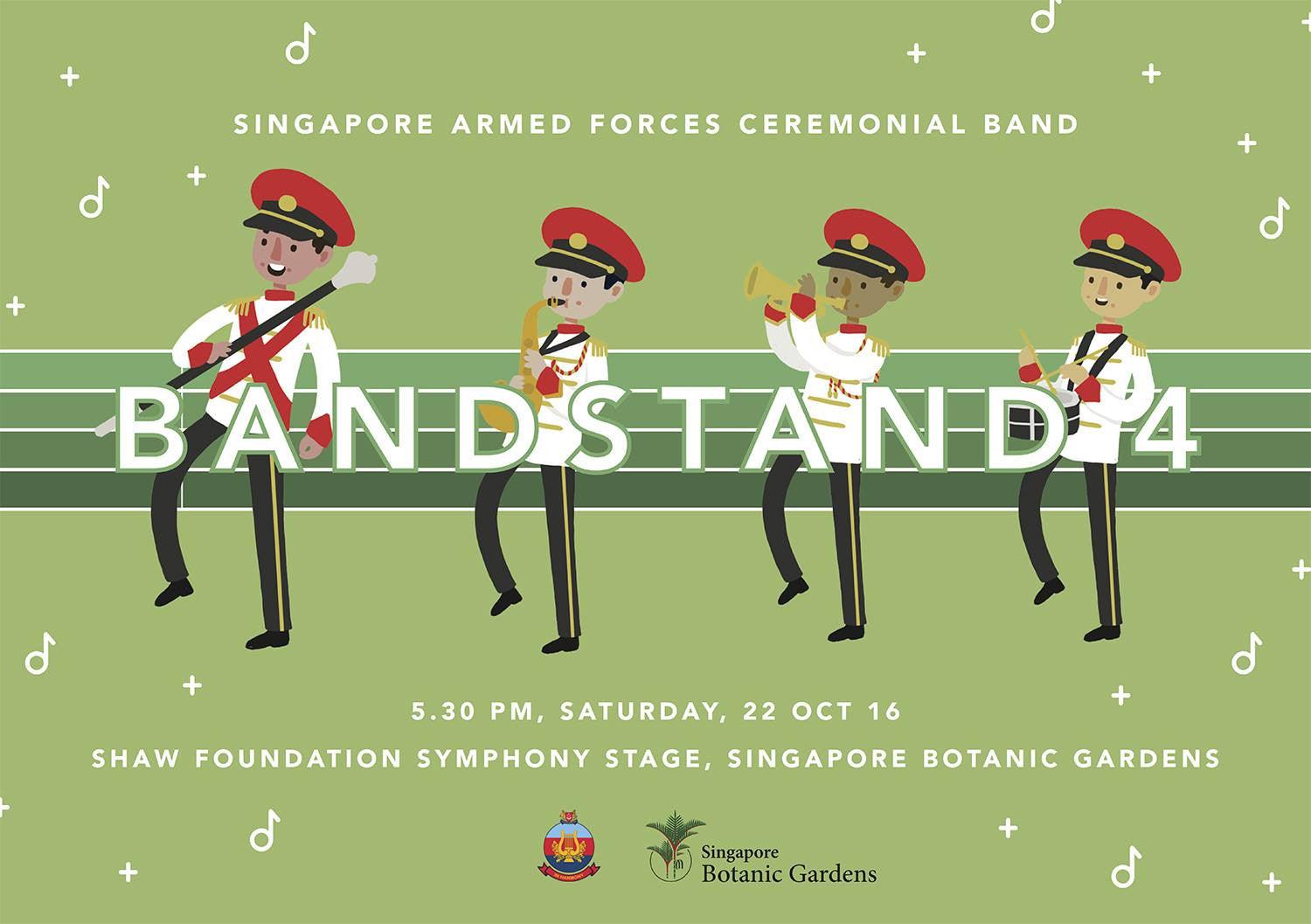 Places to go this weekend - Bandstand 4 @ Botanical Gardens - BYKidO