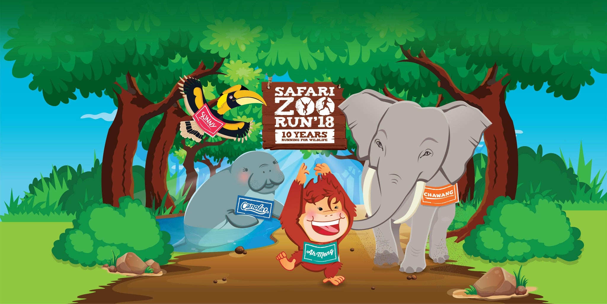 Things to do this Weekend: Run for Wildlife with Your Little Ones at The Zoo!