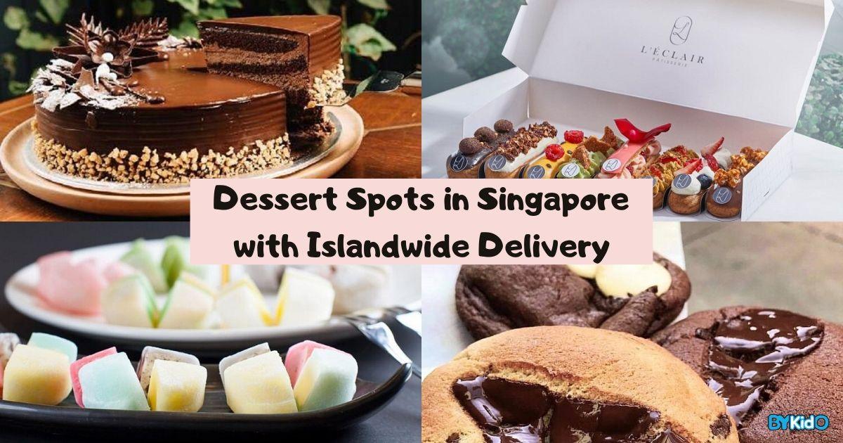 Dessert Places That will Deliver to Your Doorstep | Cookies, Cakes, Ice-cream, & More! - BYKidO
