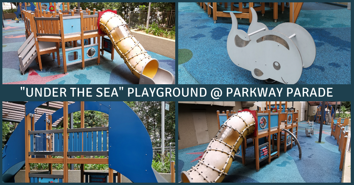 Free Playground @ Parkway Parade | "Under the Sea" themed
