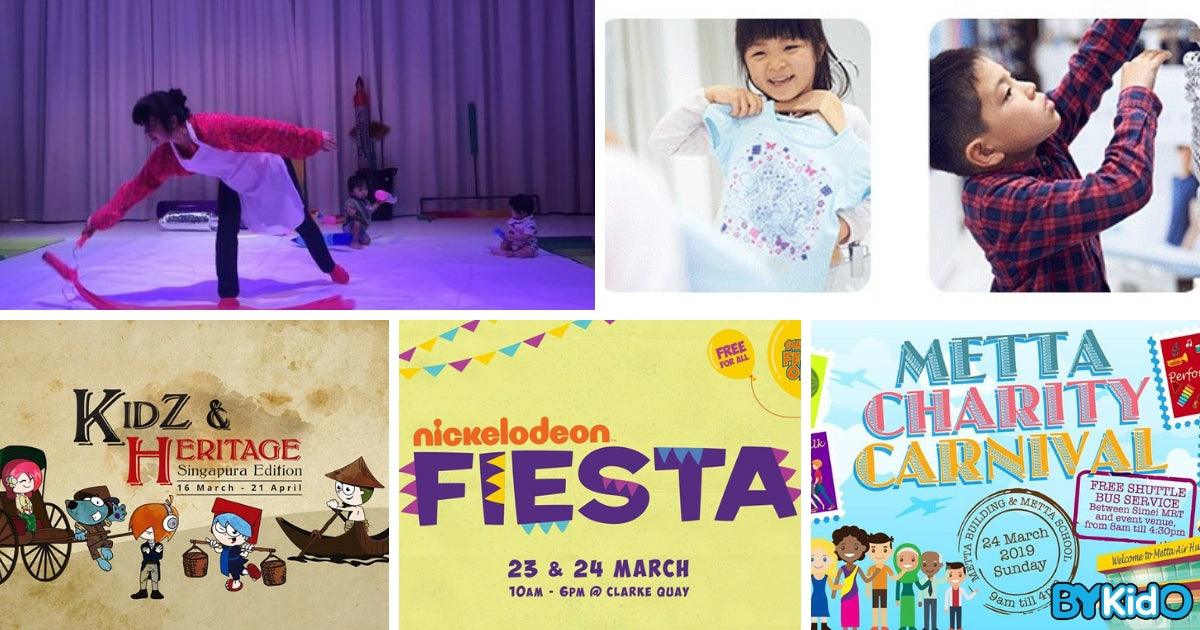 5 Things to do and Places to go with Kids this weekend in Singapore (18th - 24th Mar 2019)