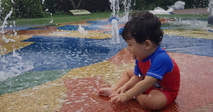 BYKidO Moments: Mummy Leona’s Visit to Tampines One’s Wet Playground with Baby L