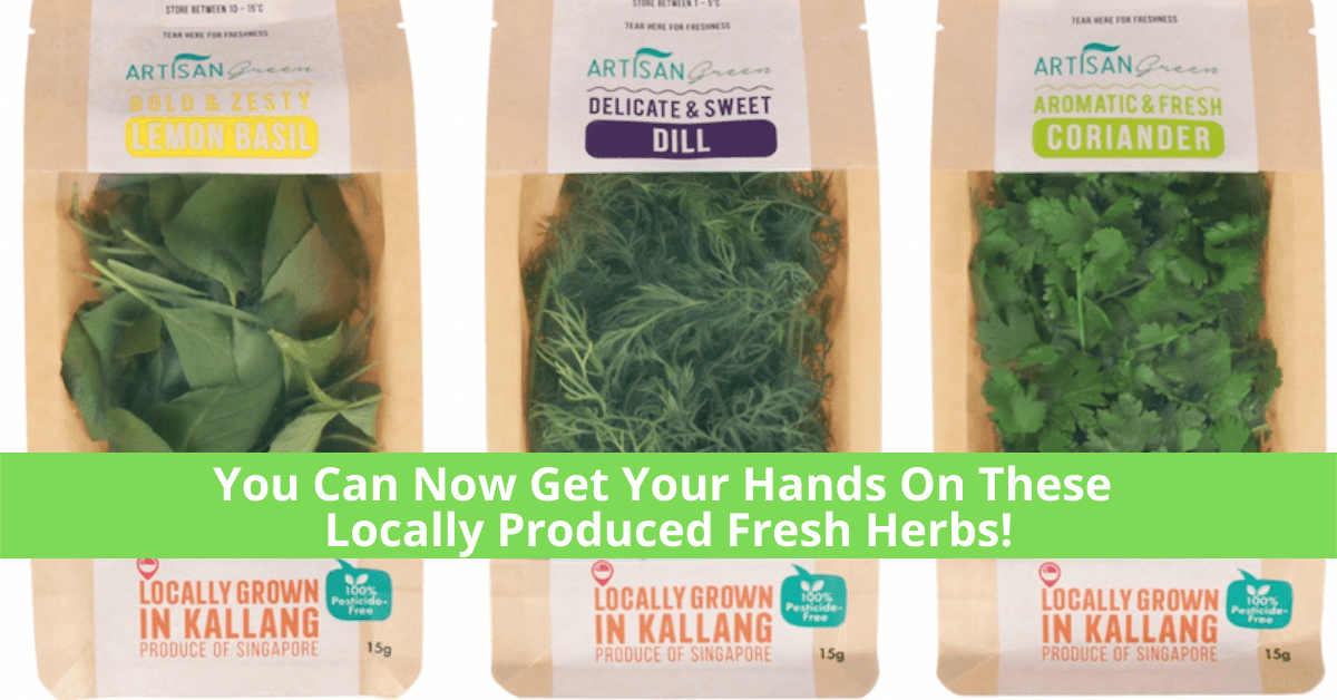 Artisan Green Launches Its Very First Range Of Fresh Herbs!