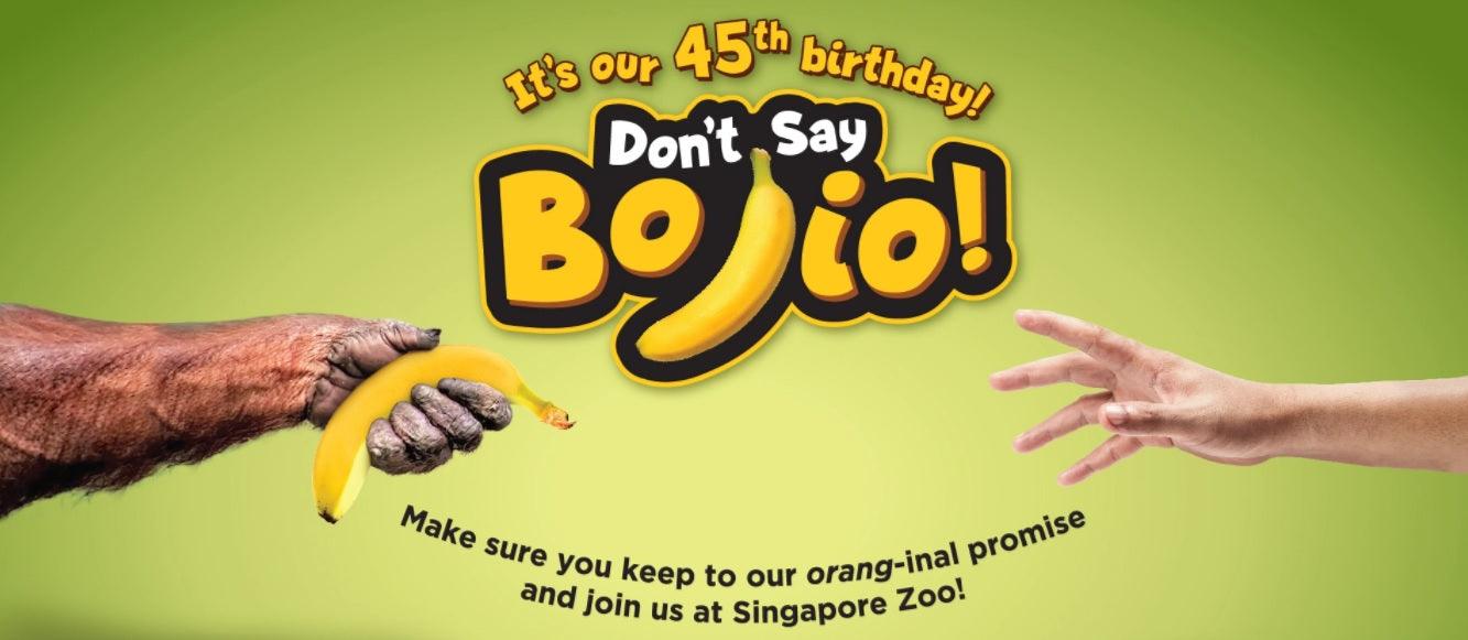 Things to do this Weekend: Join in the Merrymaking at Singapore Zoo’s 45th Birthday Celebrations with Your LOs! - BYKidO