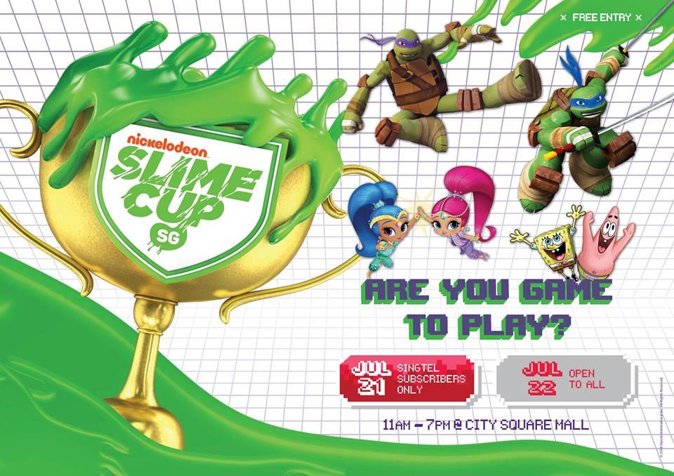 MUST GO: Nickelodeon Slime Cup SG 2018 - BYKidO