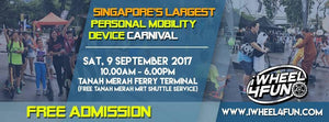 Things to do this Weekend: Zoom down to iWheel4fun @ Tanah Merah Ferry Terminal