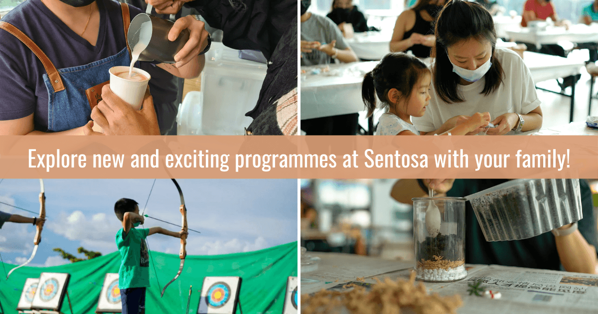 Level Up Your Coffee Making Skills, Wield a Bow and Arrow, and More at Sentosa this February and March