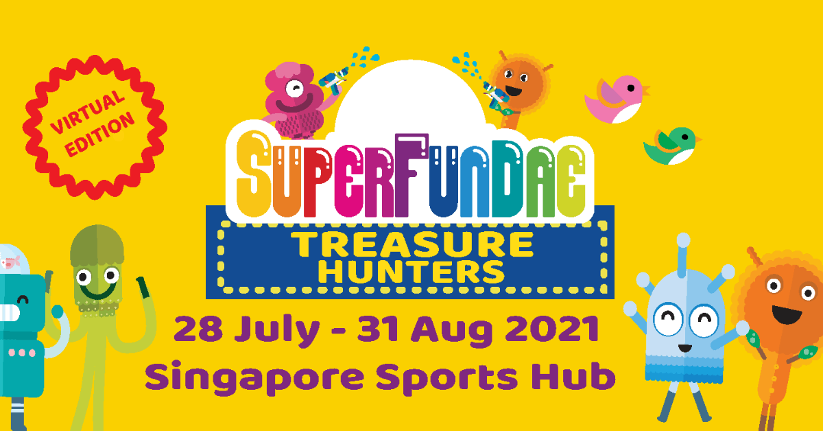 Superfundae Treasure Hunters 2021 - A Photo Hunt At Singapore Sports Hub! - BYKidO