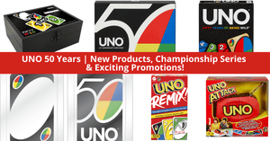 UNO Celebrates 50 Years With Commemorative Line Up Of Products, Championship Series And Exciting Promotions!