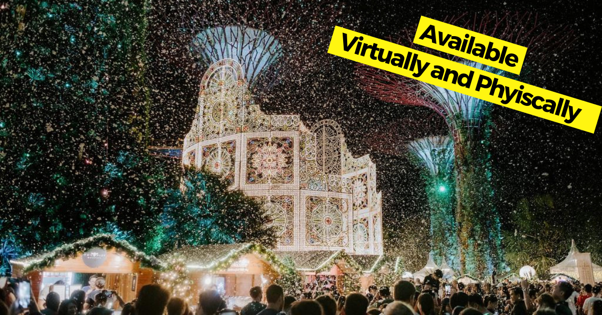 Gardens by the Bay Christmas Wonderland 2020 - What To Do Virtually and Physically! - BYKidO