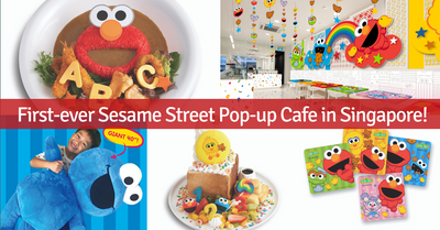 First Sesame Street Pop-up Café in Singapore | Now till Dec at Kumoya