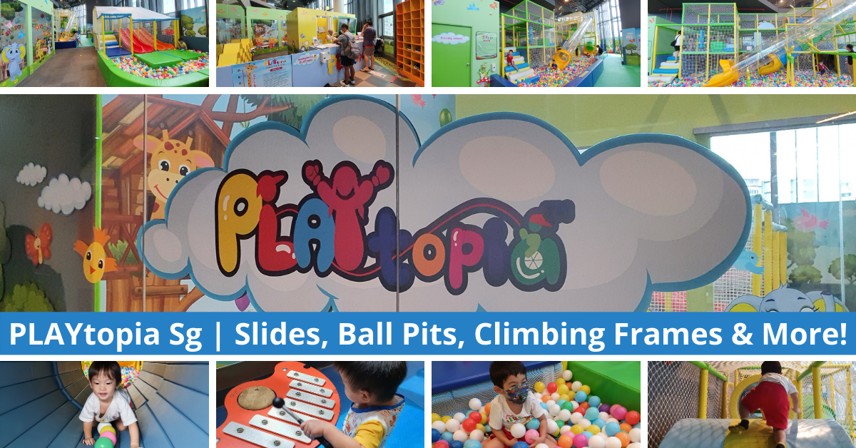PLAYtopia Sg | Ball Pits, Slides, Trampolines, Obstacle Courses And More!