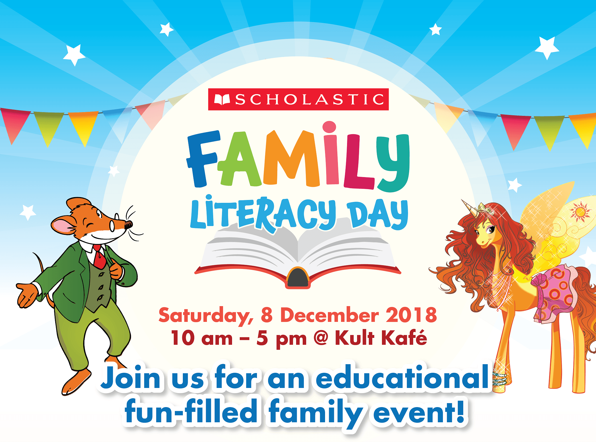 Things to do: Scholastic Family Literacy Day - BYKidO