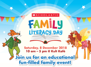 Things to do: Scholastic Family Literacy Day