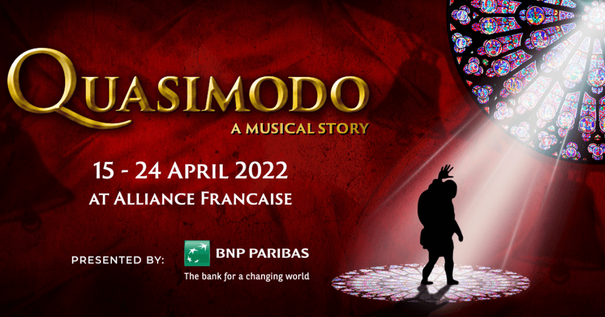 On The 3rd Anniversary of the Destructive Fire at Notre Dame de Paris, Sing'theatre Pays Tribute with Quasimodo - BYKidO