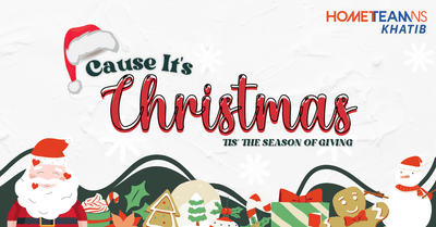 Cause It's Christmas - Tis' The Season of Giving with HomeTeamNS Khatib