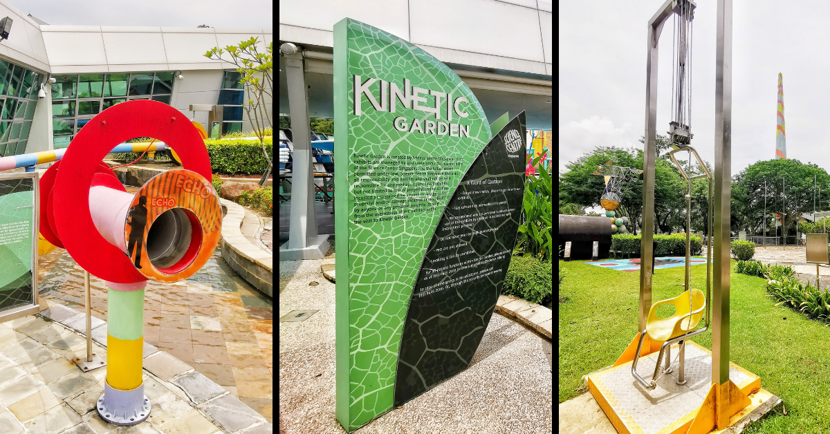Kinetic Garden: The Science Centre Singapore Playground with Experiential Exhibits!