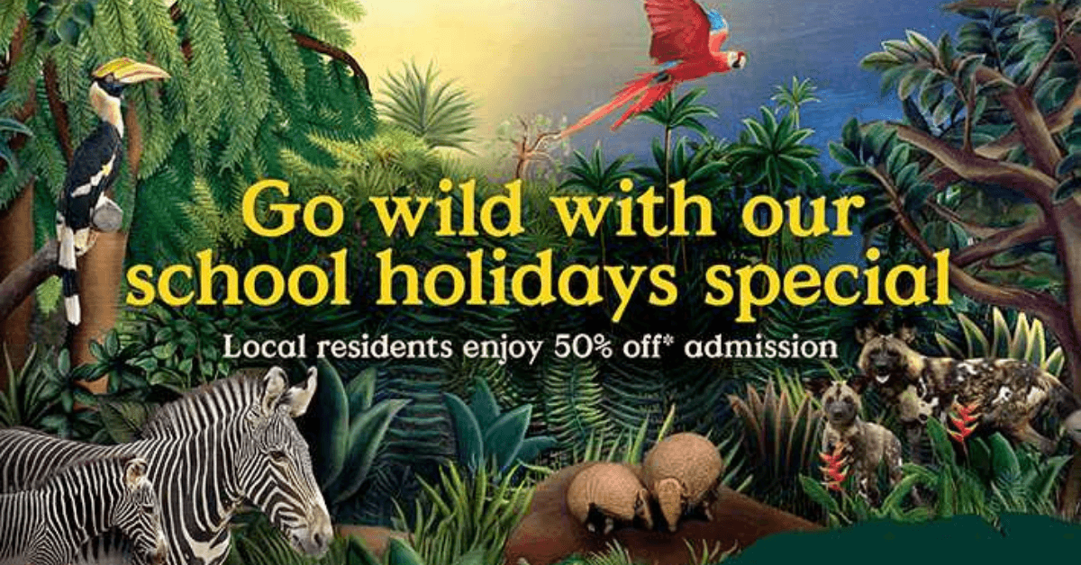 50% Off Mandai Wildlife Reserves Parks From 9 till 13 March! - BYKidO