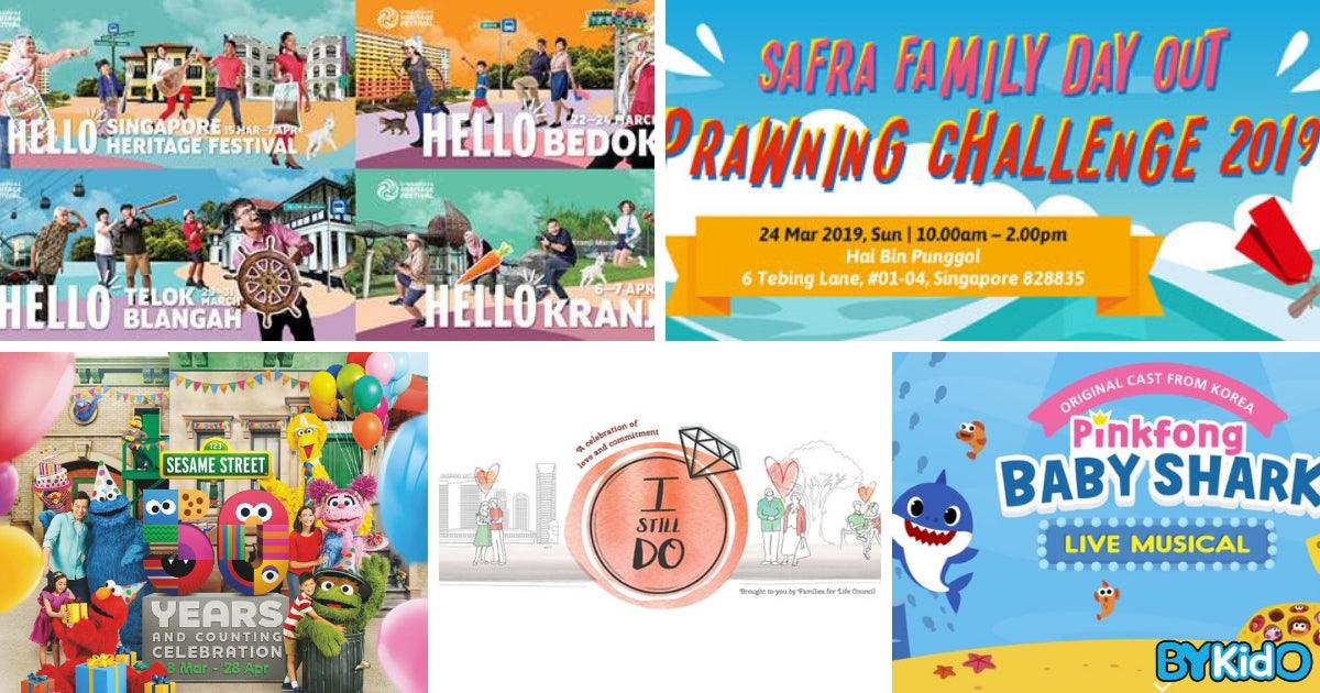5 Things to do and Places to go with Kids this weekend in Singapore (4th - 10th Mar 2019)