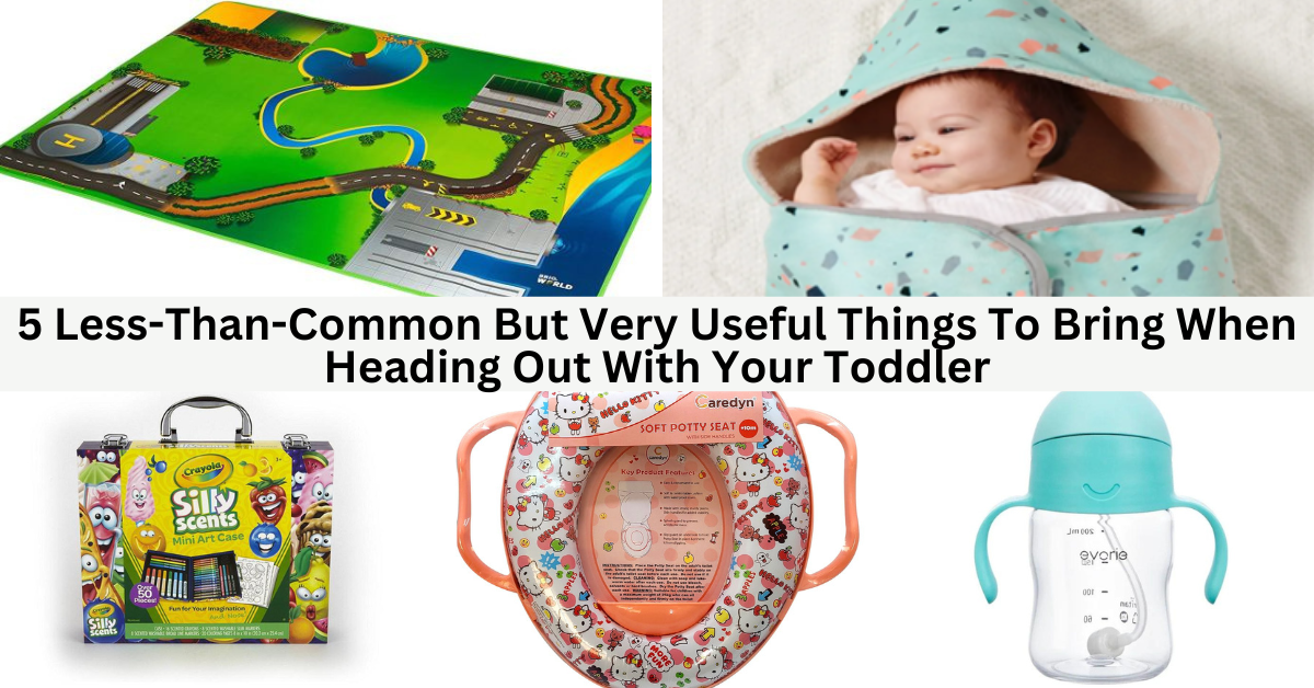5 Things To Bring When Going Out With Your Toddler