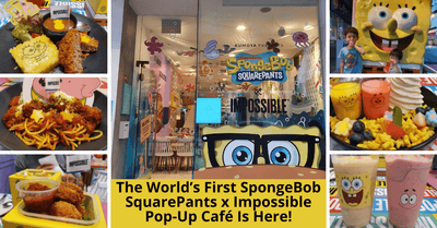 Kumoya Presents SpongeBob SquarePants x Impossible Collaboration Pop-Up Café