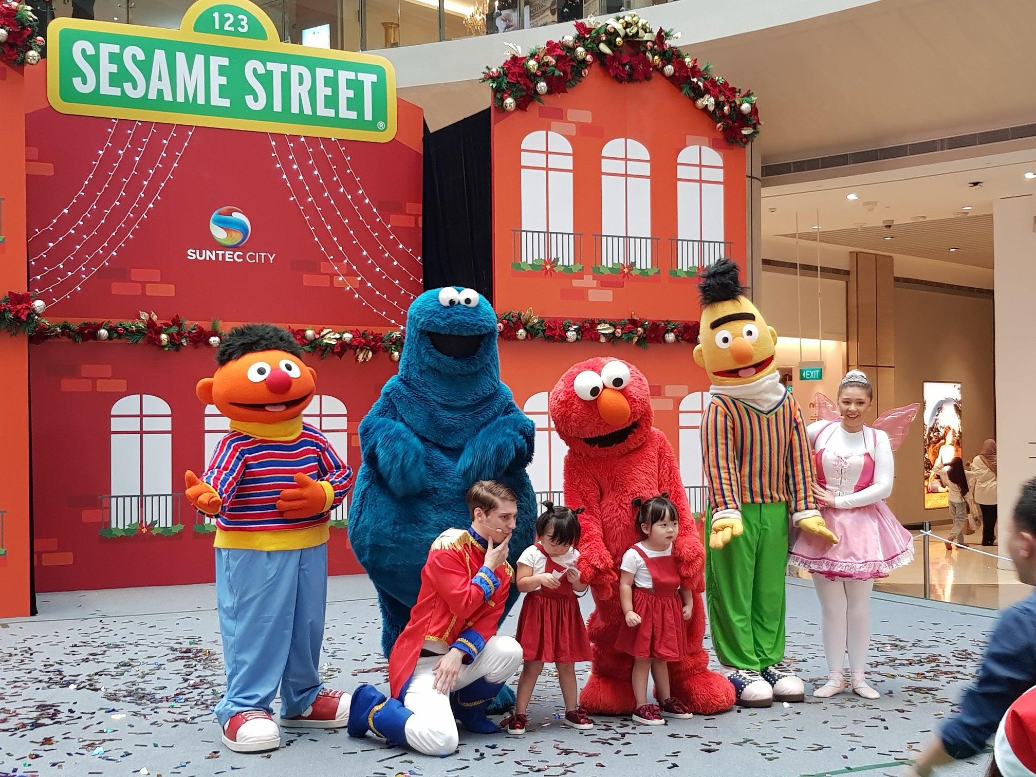 Things to do: A Nutty Christmas with Sesame Street at Suntec City - BYKidO