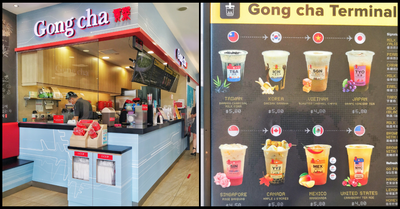 Gong Cha Introduces An Airport Terminal Concept At Its SingPost Centre Outlet