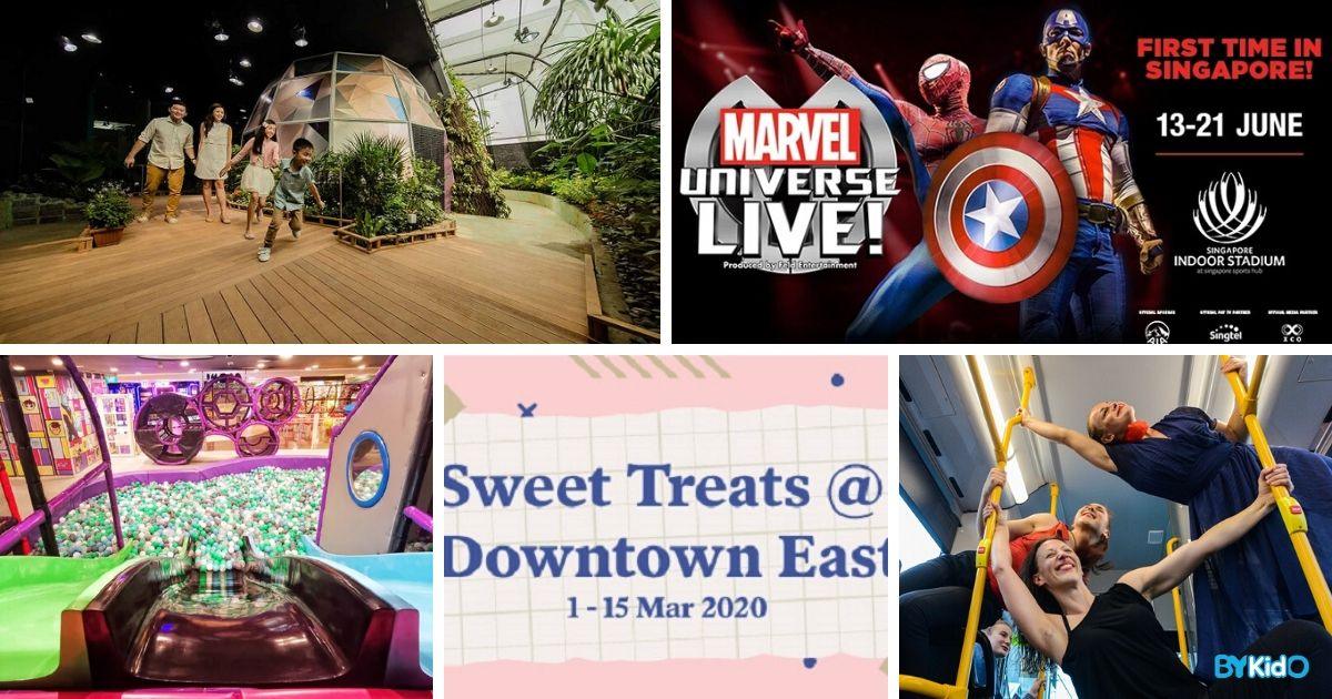 5 Things to do and Places to go with Kids this weekend in Singapore (9th - 15th Mar 2020)