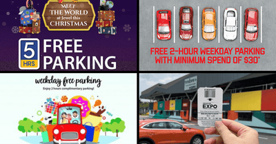 Free Parking in Shopping Malls in Singapore |  Updated Oct 2022