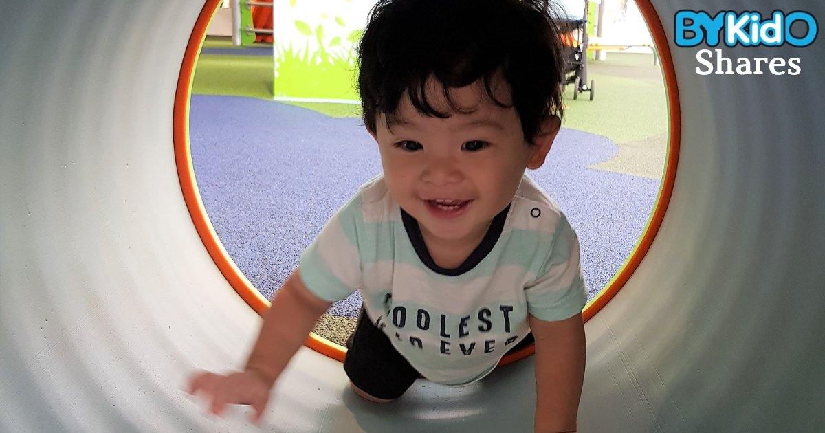 BYKidO Moments: Mummy Leona and Little Baby L Visit Suntec City Playground for Playtime! - BYKidO