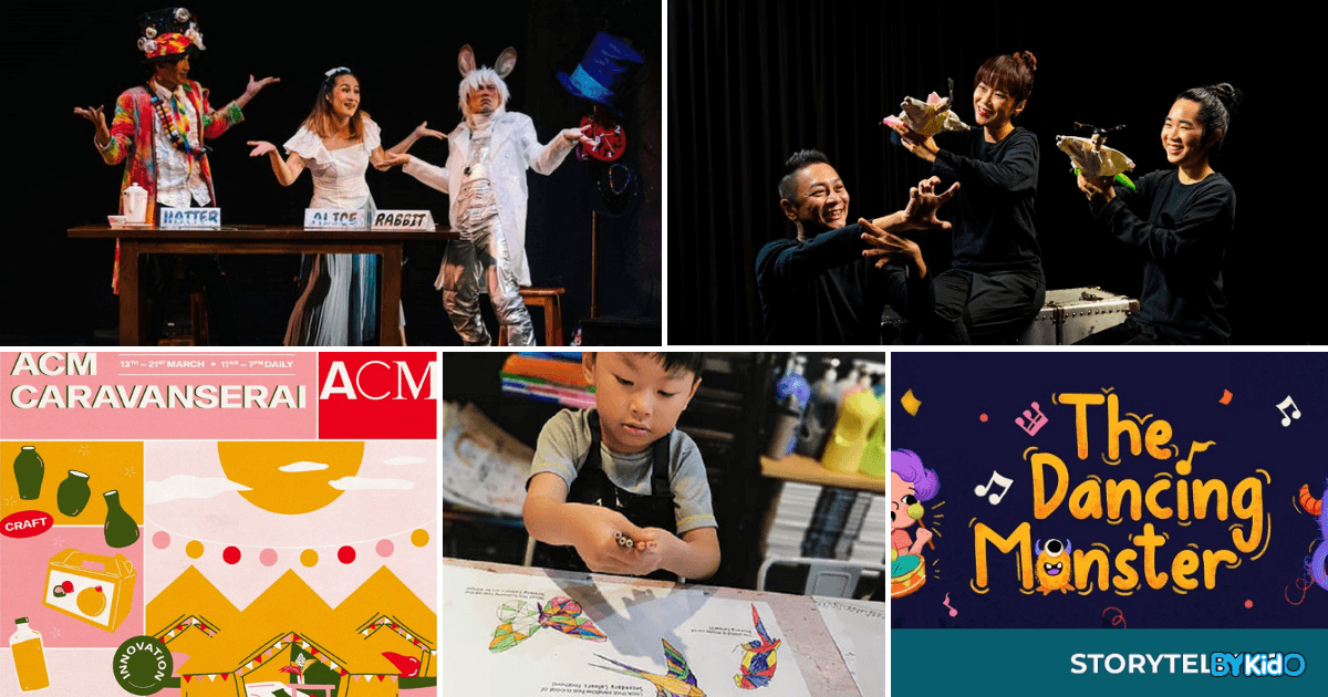 5 Things to do and Places to go with Kids this weekend in Singapore (8th - 14th Mar 2021) - BYKidO
