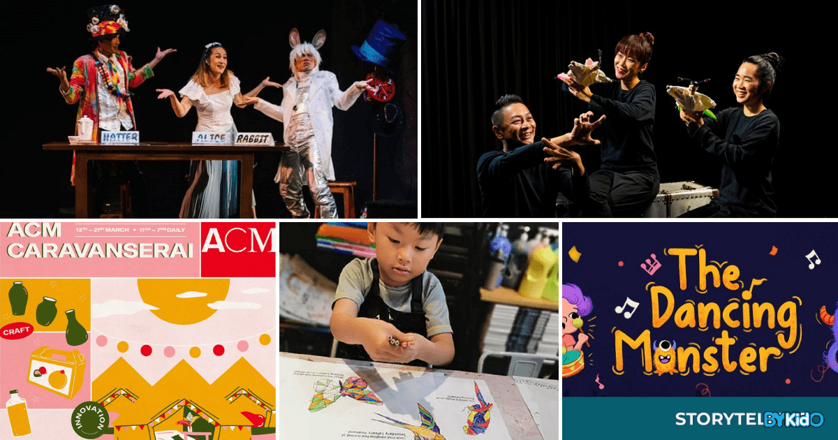 5 Things to do and Places to go with Kids this weekend in Singapore (8th - 14th Mar 2021)