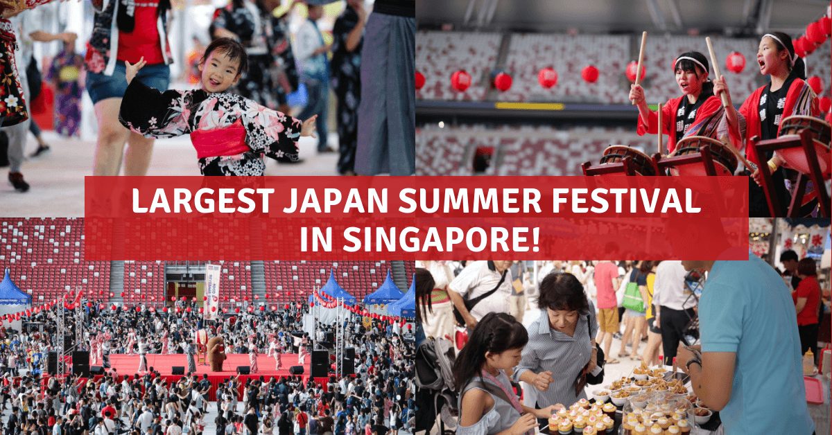 Visit the Singapore Sports Hub for the LARGEST Japan Summer Festival 2019 | September - BYKidO