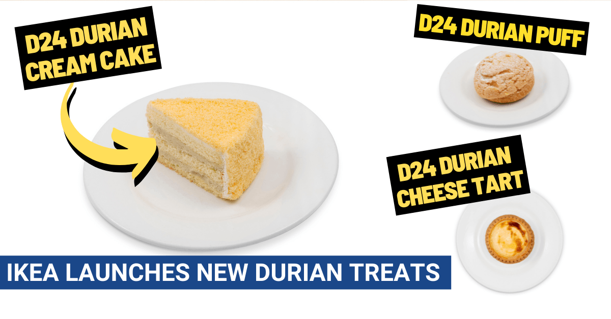 IKEA Singapore Launches Durian Sweet Treats & More - BYKidO