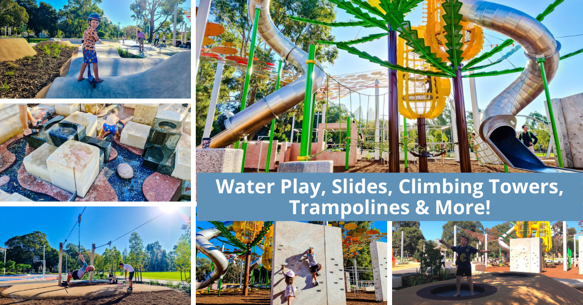 Newest Children's Playground Opens In Wellington Square, Perth!