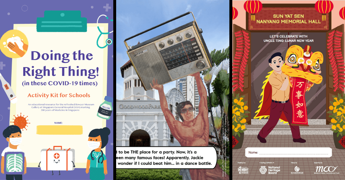 Experience Singapore's Heritage Through Digital Exhibitions, Heritage Stories and Fun Activities From Home This June! - BYKidO
